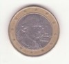 Austria 1 euro 2008 - Wolfgang Amadeus Mozart - a doua hartă., Europa