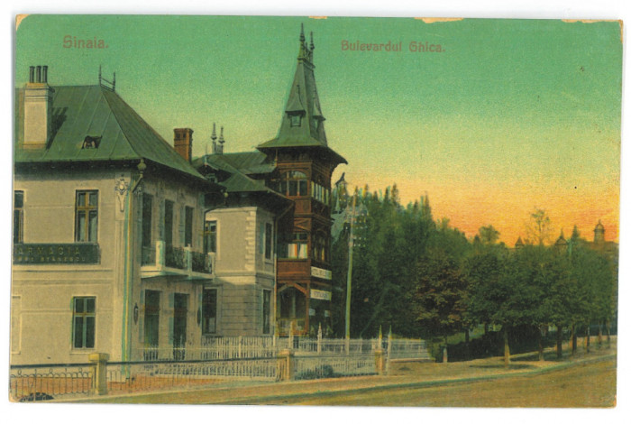 549 - SINAIA, Prahova, Romania - old postcard - unused