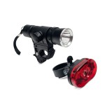 Set lumini bicicleta, Fata/Spate, LED, ATU-084156