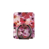 Suport tip inel pentru telefon mobil PINK FLOWERS