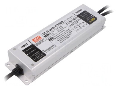 Alimentator LED 240W 700mA 100-305VAC foto
