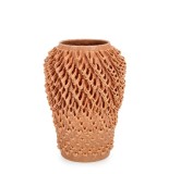 Cumpara ieftin Vaza flori teracota maro Tomar &Oslash;19,5x27h
