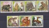 DB1 Fauna Europeana Guineea Ecuatoriala 7 v. MNH, Nestampilat