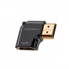 Adaptor AudioQuest HDMI Mama - HDMI Tata 90 Degree Left Angle Narrow foto