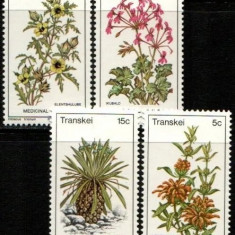 Transkei 1981 - Plante medicinale, flori, serie neuzata