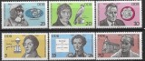 B1230 - Germania DDR 1980 - Celebritati 6v. neuzat,perfecta stare, Nestampilat