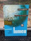 Lumea, revistă, săptăm&acirc;nal de politică externă, 27 august 1964, nr. 35, reclame la filmul rom&acirc;nesc Dragoste la 0 grade și la apele minerale, 206