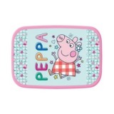 Cutie pranz Astra, 17x13x7 cm, tema purcelusa Peppa