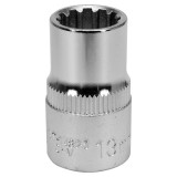 YATO Cheie tubulara spline 13 mm, prindere patrat 1/2&amp;quot;, lungime 38 mm