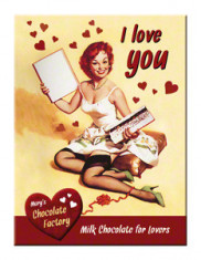 Magnet - I Love You Chocolate foto