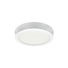 Plafoniera LED Linda R, 12W, 16cm, 1200lm, 6000k, Aluminiu