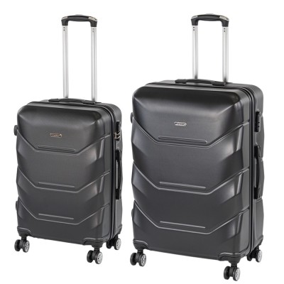 TraveLux Max VII gurul&amp;oacute;s bőr&amp;ouml;nd szett fekete foto