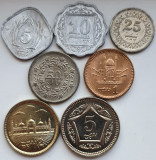 set 7 monede Pakistan 1981 - 2006 UNC - A024