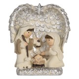 Cumpara ieftin Figurina Nasterea Domnului polirasina multicolora 12x6x13 cm