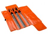 Kit pile semilună metal 250mm cu geantă