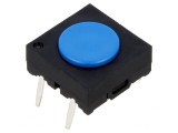 Micro&icirc;ntrerupător TACT SPST-NC 0,125A 24VDC THT