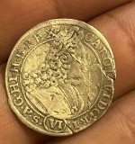 6 Kreuzer 1714 - Carol VI (1721-1740) - Imperiul Habsburgic