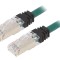 Cablu Patch Cord S/FTP Cat 6a 2m Verde