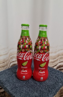 Sticle Coca-Cola Lime Centenar 2018 foto