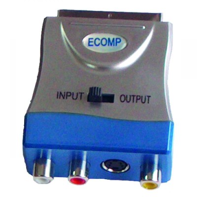 Adapt SCART-3RCA+SVID T-M I-O HQ foto