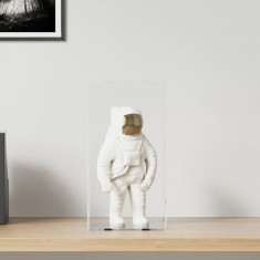 vidaXL Cutie de prezentare, transparent, 20x20x38 cm, acril