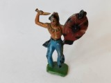 Bnk jc Figurine de plastic - Cyrnos - indian cu scut si cutit