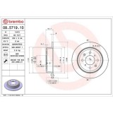 Set disc frana Honda Civic 5 Hatchback (Eg) 10.91-11.95, Civic 5 Sedan (Eg Eh) 10.91-12.96, Civic 6 Coupe (Ej Em1) 03.96-12.00, Civic 6 Hatchback (Ej, BREMBO
