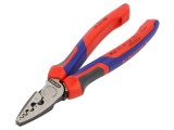 Unealtă de sertizare manșoane cablu izolate 0,25-16mm&sup2;