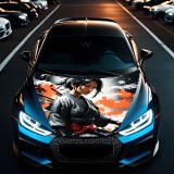 Folie Capota Auto &quot;Hood Art&quot; rezistenta la exterior, marime S (150 x 110cm) - Cod: AVX-CAPOTA-005S, AVEX