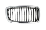 Grila radiator Bmw Seria 7 (E38), 1999-12.2001, dreapta, crom/crom/negru, 51138231596, 202205-8, Rapid