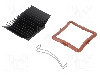 Radiator extrudat, aluminiu, 37.5mm x 37.5mm, neagra, Advanced Thermal Solutions - ATS-51375K-C1-R0 foto