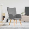VidaXL Scaun de relaxare, gri deschis, material textil 327919