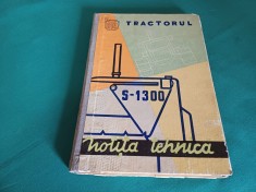 NOTIȚA TEHNICĂ TRACTORUL S-1300V/1967 * 15