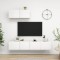 vidaXL Set dulapuri TV, 3 piese, alb, PAL