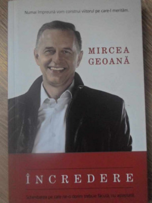 INCREDERE-MIRCEA GEOANA foto