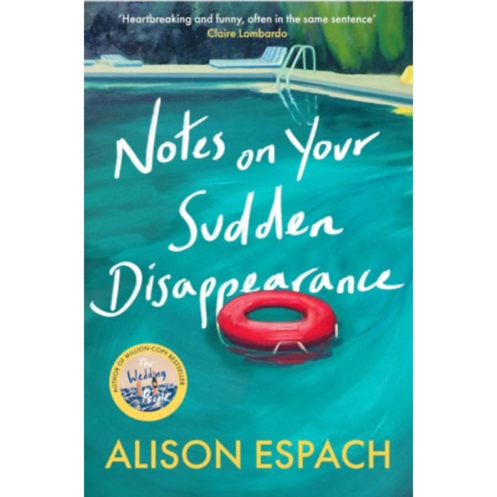 Notes on Your Sudden Disappearance - Alison Espach