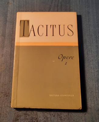 Tacitus Opere 1 foto