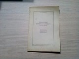 VOCABULARUL POEZIEI LUI EMINESCU - Gr. Scorpan - Iasi, 1938, 15 p.