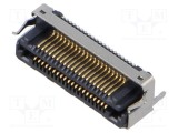 Conector PCB-PCB hermafrodit SAMTEC 40 PIN 0,5mm LSHM aurit SMT
