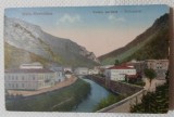 Carte Postala, Baile Herculane, Vedere partiala, perioada interbelica