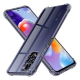 Husa Xiaomi Redmi Note 11 Pro+ 5G Asteroid GSM Shockproof Clear Silicone, fumuriu