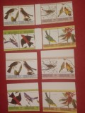 UNION ISLAND, PĂSĂRI - SERIE COMPLETĂ PERF./IMPERF. MNH