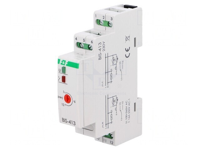Releu Bistabil SPDT 16A IP20 230V