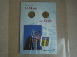 GERMANIA - Plic Filatelic si Monede &quot;De La Marca la Euro&quot; - UNC, Europa