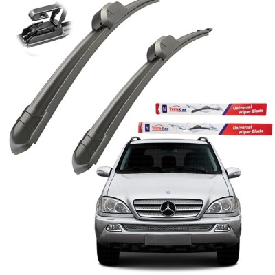 Stergatoare Mercedes-Benz ML W163 (1997&amp;ndash;2005) TeamCar&amp;reg; Flat &amp;ndash; Set fata foto