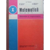 MATEMATICA. MANUAL PENTRU CLASA A X-A. GEOMETRIE SI TRIGONOMETRIE-K. TELEMAN, M. FLORESCU, D. MORARU, C. RA-350811