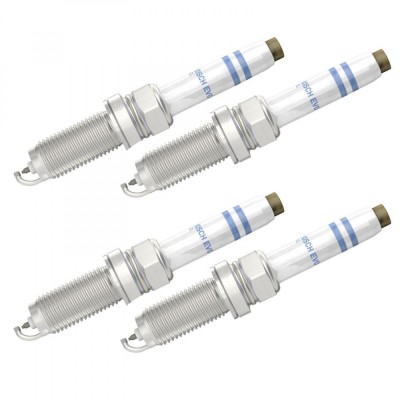 Set 4 bujii scanteie Bosch pentru Dacia Duster, Jogger, Lodgy, Sandero III, Renault Arkana, Austral, Captur, Clio, Kadjar, Megane, Scenic, Talisman foto