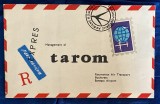 ,,TAROM&quot;TRANSPORTURILE AERIENE ROMANE( ,,ARTA GRAFICA&quot;ANII&#039;70)PLIC PARAVION !