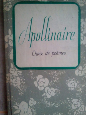 Apollinaire, Choix de poemes - Apollinaire, Choix de poemes (1965) foto