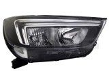 Far Opel Mokka X, 09.2016-, montare fata, stanga, cu lumini de zi tip LED; H7+HB3+LED; electric; halogen, OE